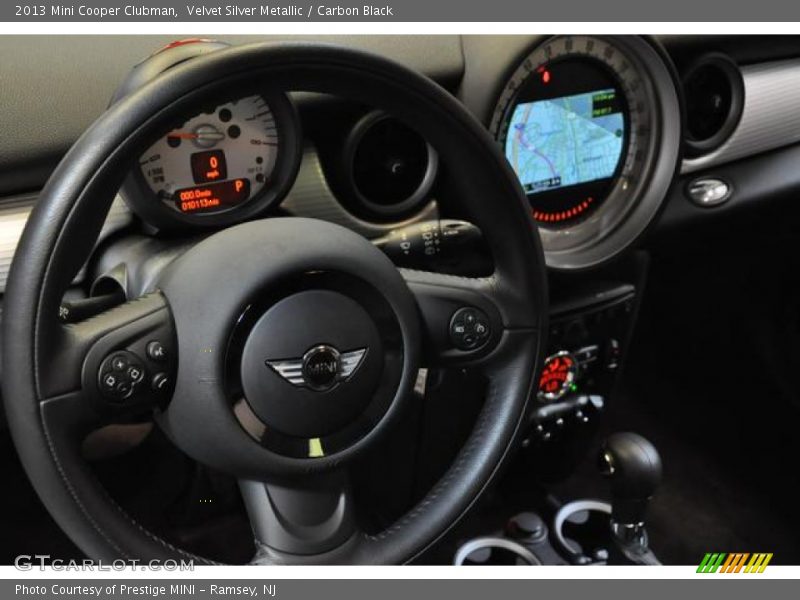 Velvet Silver Metallic / Carbon Black 2013 Mini Cooper Clubman