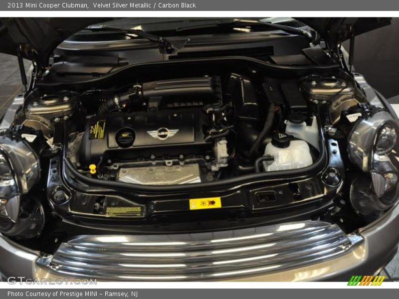Velvet Silver Metallic / Carbon Black 2013 Mini Cooper Clubman