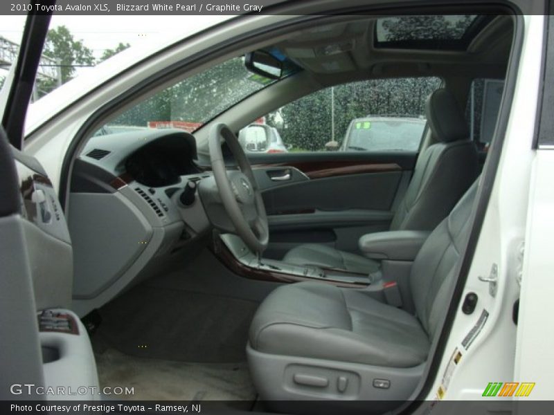 Blizzard White Pearl / Graphite Gray 2010 Toyota Avalon XLS
