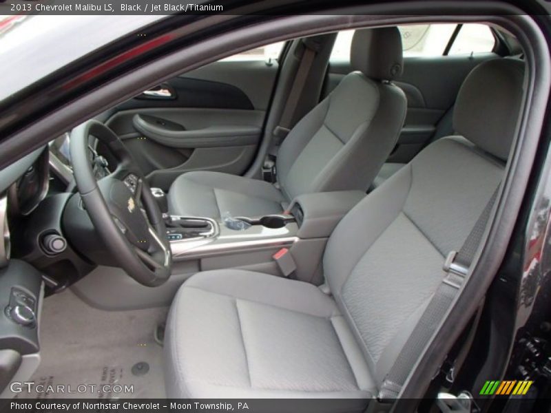 Black / Jet Black/Titanium 2013 Chevrolet Malibu LS