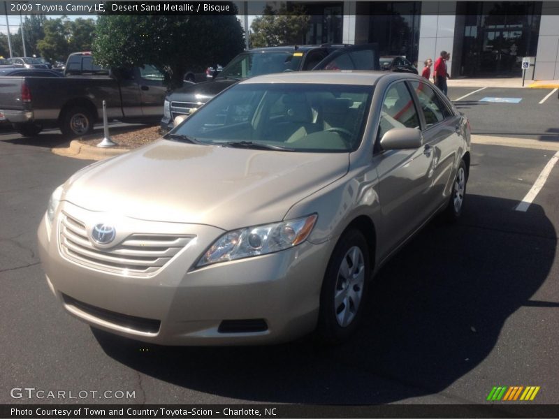 Desert Sand Metallic / Bisque 2009 Toyota Camry LE