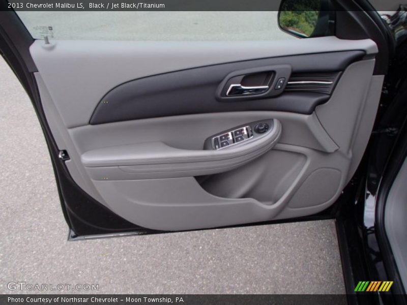 Black / Jet Black/Titanium 2013 Chevrolet Malibu LS