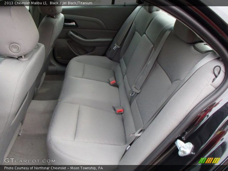Black / Jet Black/Titanium 2013 Chevrolet Malibu LS