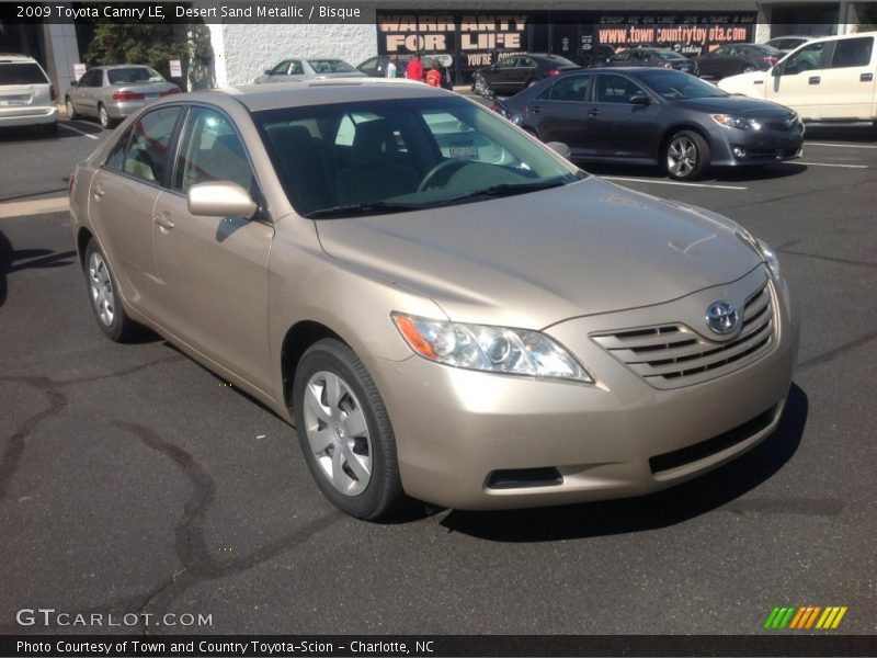 Desert Sand Metallic / Bisque 2009 Toyota Camry LE