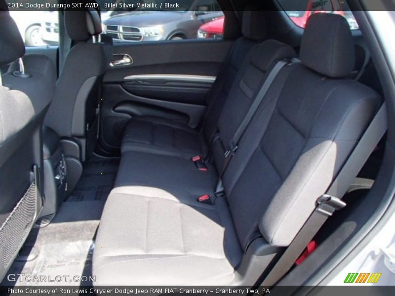 Billet Silver Metallic / Black 2014 Dodge Durango SXT AWD