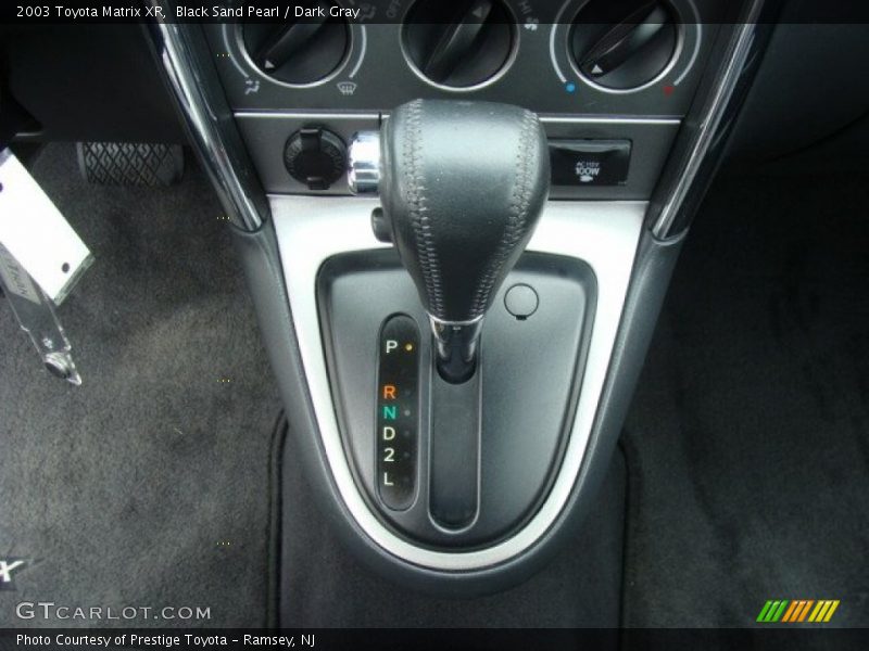 Black Sand Pearl / Dark Gray 2003 Toyota Matrix XR