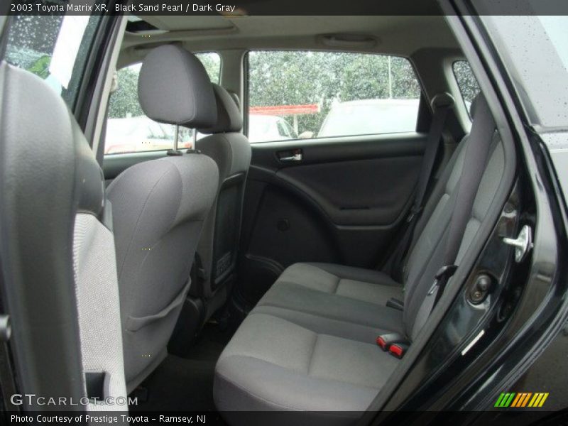 Black Sand Pearl / Dark Gray 2003 Toyota Matrix XR
