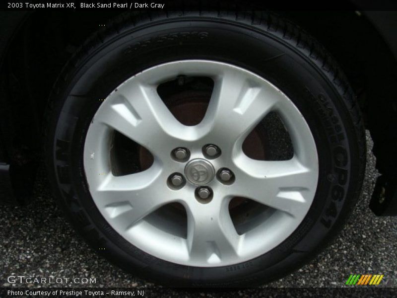 Black Sand Pearl / Dark Gray 2003 Toyota Matrix XR