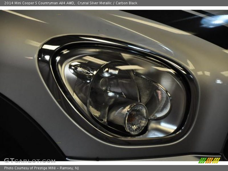 Crystal Silver Metallic / Carbon Black 2014 Mini Cooper S Countryman All4 AWD