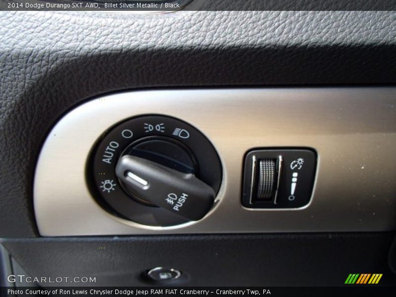Billet Silver Metallic / Black 2014 Dodge Durango SXT AWD