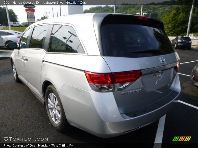 Alabaster Silver Metallic / Gray 2014 Honda Odyssey EX