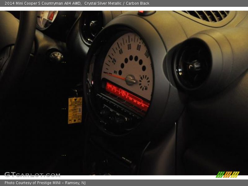 Crystal Silver Metallic / Carbon Black 2014 Mini Cooper S Countryman All4 AWD