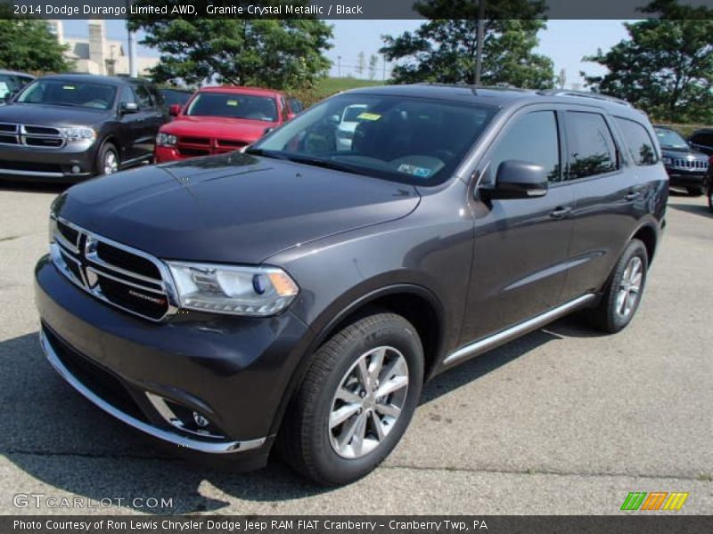 Front 3/4 View of 2014 Durango Limited AWD