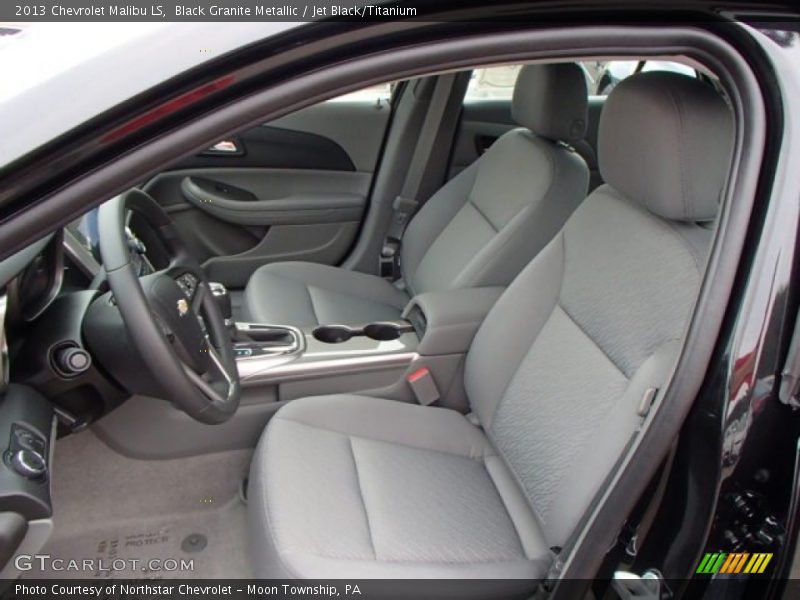 Black Granite Metallic / Jet Black/Titanium 2013 Chevrolet Malibu LS