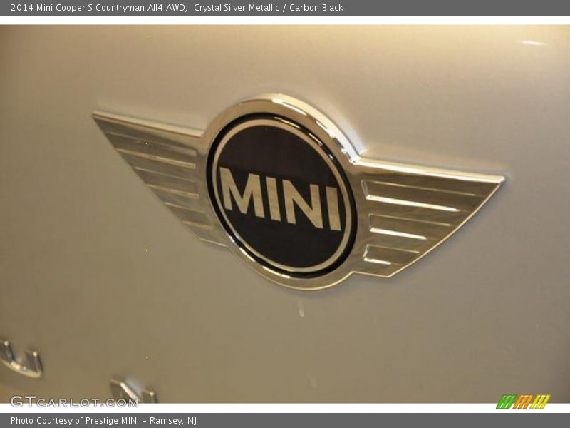 Crystal Silver Metallic / Carbon Black 2014 Mini Cooper S Countryman All4 AWD