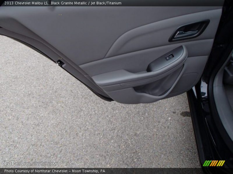 Black Granite Metallic / Jet Black/Titanium 2013 Chevrolet Malibu LS