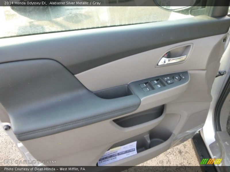 Alabaster Silver Metallic / Gray 2014 Honda Odyssey EX