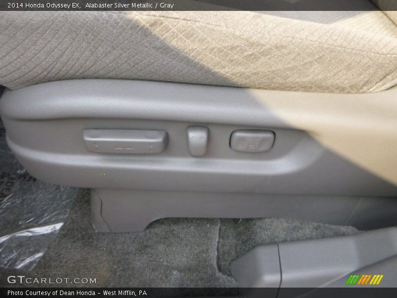 Alabaster Silver Metallic / Gray 2014 Honda Odyssey EX