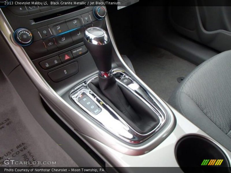 Black Granite Metallic / Jet Black/Titanium 2013 Chevrolet Malibu LS