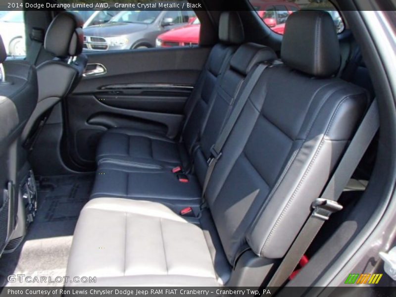 Rear Seat of 2014 Durango Limited AWD