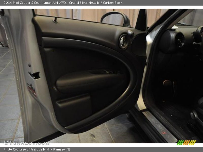 Crystal Silver Metallic / Carbon Black 2014 Mini Cooper S Countryman All4 AWD