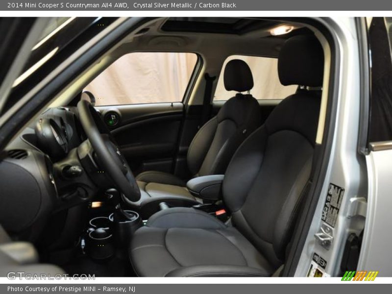 Crystal Silver Metallic / Carbon Black 2014 Mini Cooper S Countryman All4 AWD