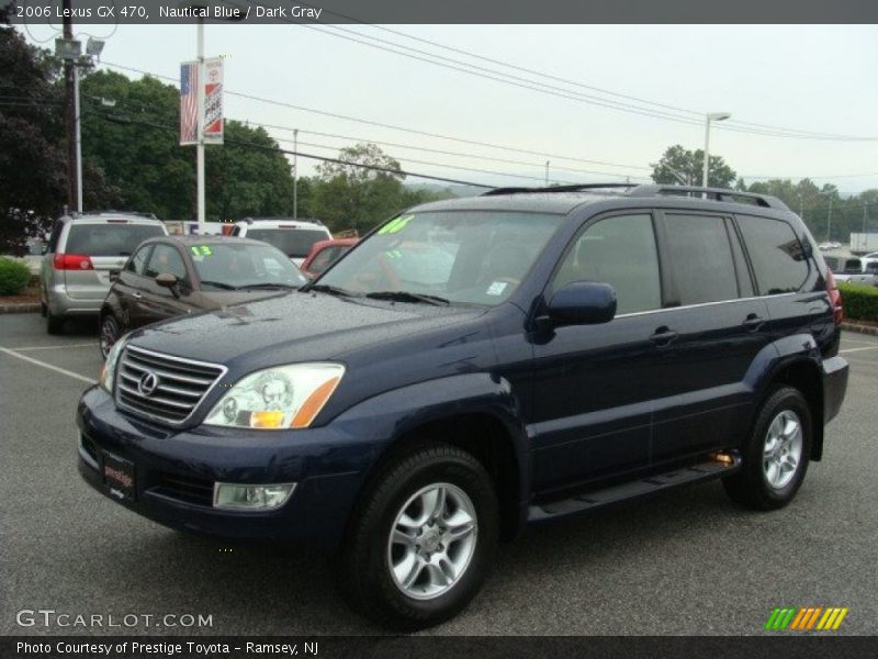 Nautical Blue / Dark Gray 2006 Lexus GX 470