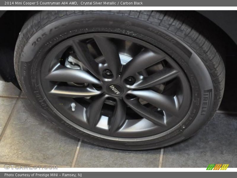 Crystal Silver Metallic / Carbon Black 2014 Mini Cooper S Countryman All4 AWD