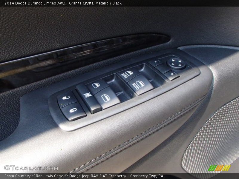 Granite Crystal Metallic / Black 2014 Dodge Durango Limited AWD