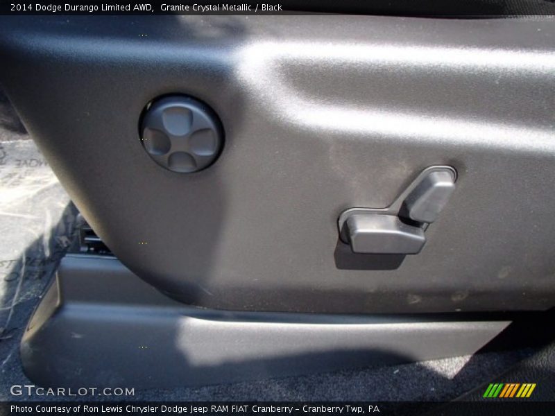 Granite Crystal Metallic / Black 2014 Dodge Durango Limited AWD