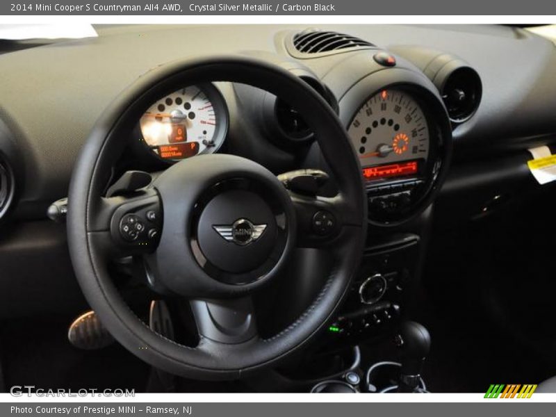 Crystal Silver Metallic / Carbon Black 2014 Mini Cooper S Countryman All4 AWD