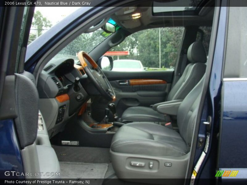 Nautical Blue / Dark Gray 2006 Lexus GX 470