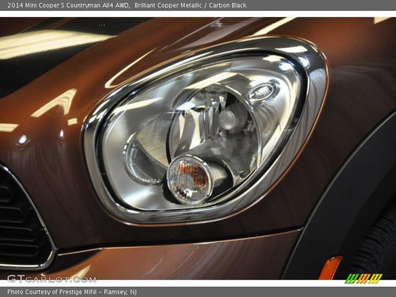 Brilliant Copper Metallic / Carbon Black 2014 Mini Cooper S Countryman All4 AWD