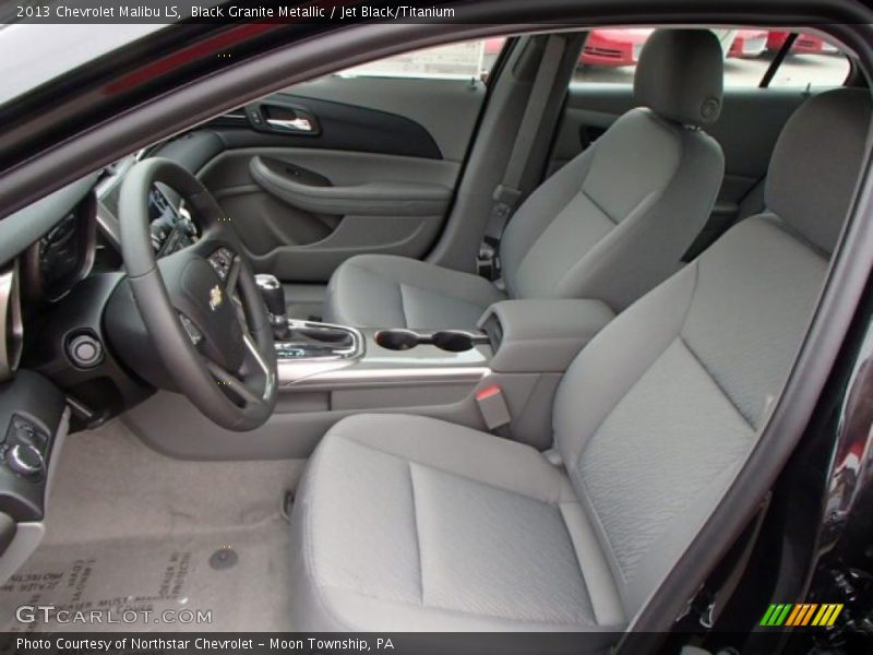 Black Granite Metallic / Jet Black/Titanium 2013 Chevrolet Malibu LS