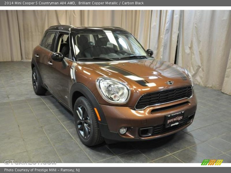 Brilliant Copper Metallic / Carbon Black 2014 Mini Cooper S Countryman All4 AWD