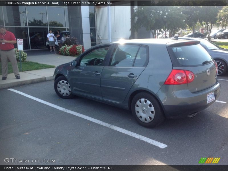 Sage Green Metallic / Art Grey 2008 Volkswagen Rabbit 4 Door