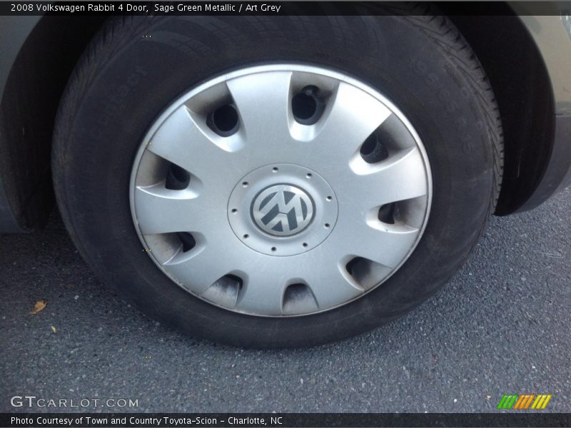 Sage Green Metallic / Art Grey 2008 Volkswagen Rabbit 4 Door