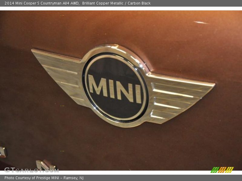 Brilliant Copper Metallic / Carbon Black 2014 Mini Cooper S Countryman All4 AWD