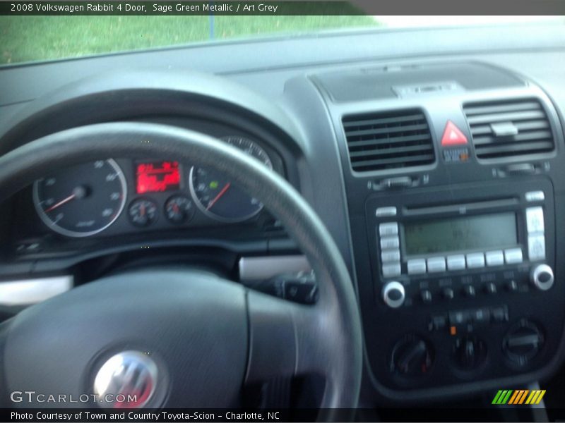 Sage Green Metallic / Art Grey 2008 Volkswagen Rabbit 4 Door