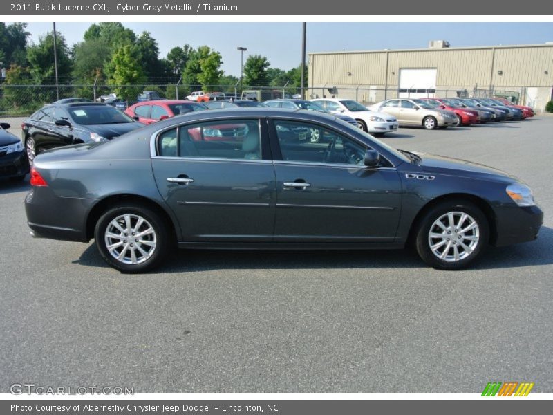 Cyber Gray Metallic / Titanium 2011 Buick Lucerne CXL