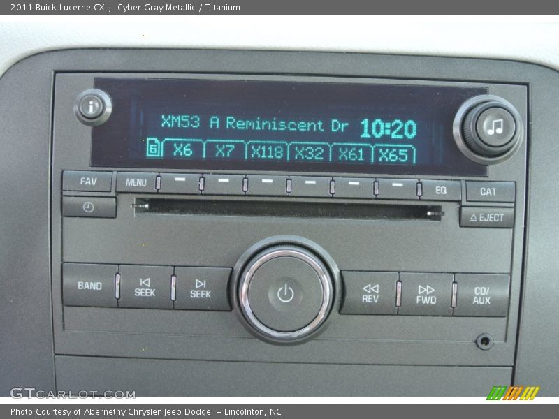 Cyber Gray Metallic / Titanium 2011 Buick Lucerne CXL