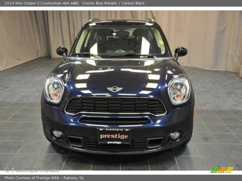 Cosmic Blue Metallic / Carbon Black 2014 Mini Cooper S Countryman All4 AWD