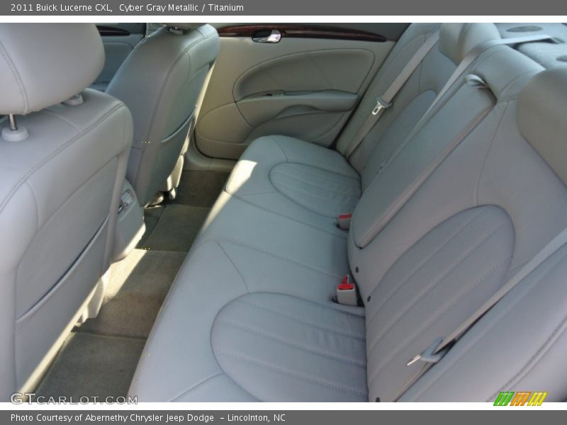 Cyber Gray Metallic / Titanium 2011 Buick Lucerne CXL
