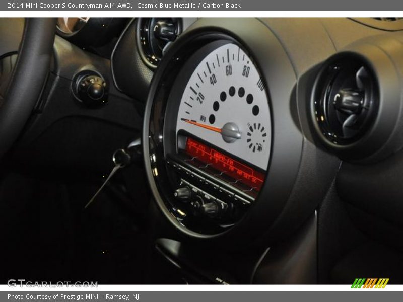 Cosmic Blue Metallic / Carbon Black 2014 Mini Cooper S Countryman All4 AWD