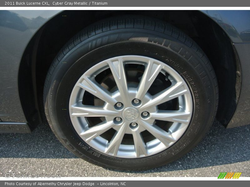 Cyber Gray Metallic / Titanium 2011 Buick Lucerne CXL