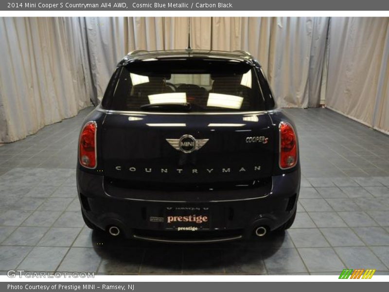 Cosmic Blue Metallic / Carbon Black 2014 Mini Cooper S Countryman All4 AWD
