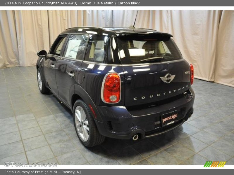 Cosmic Blue Metallic / Carbon Black 2014 Mini Cooper S Countryman All4 AWD