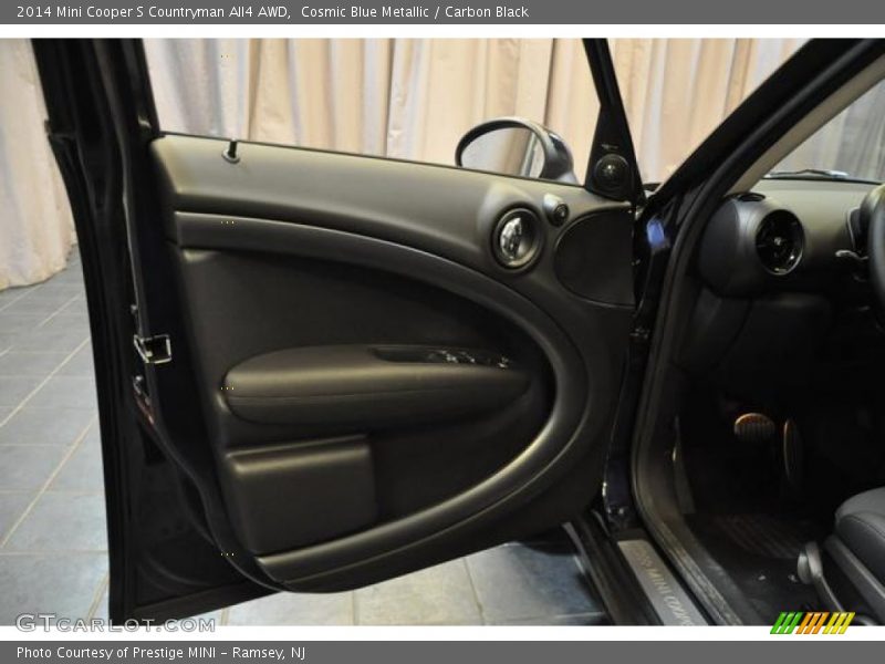 Cosmic Blue Metallic / Carbon Black 2014 Mini Cooper S Countryman All4 AWD