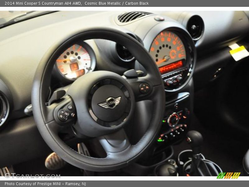 Cosmic Blue Metallic / Carbon Black 2014 Mini Cooper S Countryman All4 AWD