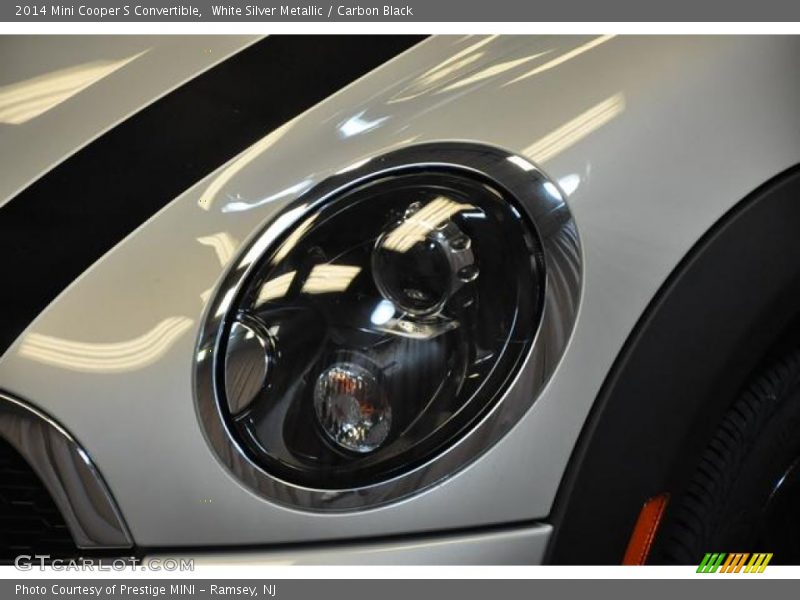 White Silver Metallic / Carbon Black 2014 Mini Cooper S Convertible